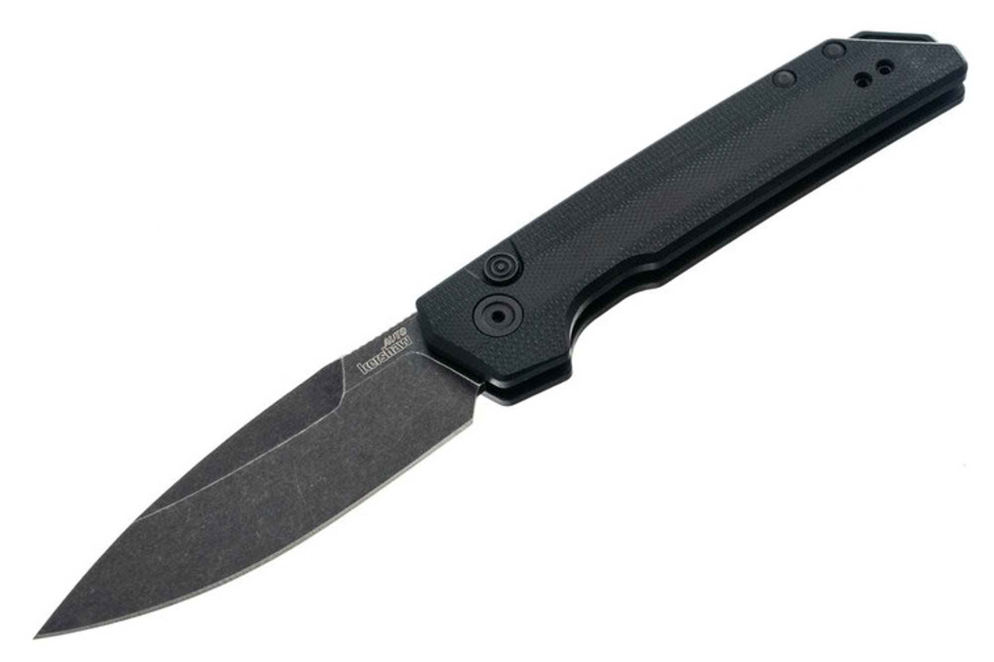 Kershaw 7038G10 Launch Iridium  Black Aluminum  Black G10  Blackwash MagnaCut Blade | 087171071305