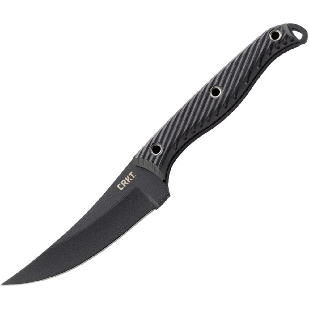 CRKT Clever Girl Powder Coated SK5 Carbon Steel Blade Black G10 Handle | 10000398