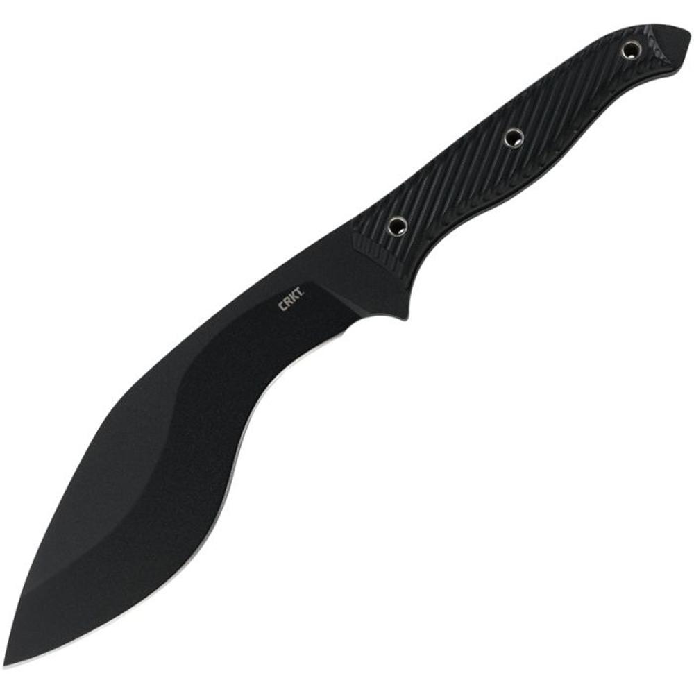 CRKT Clever Girl Powder Coated SK5 Carbon Steel Kukri Blade Black G10 Handle | 10000400