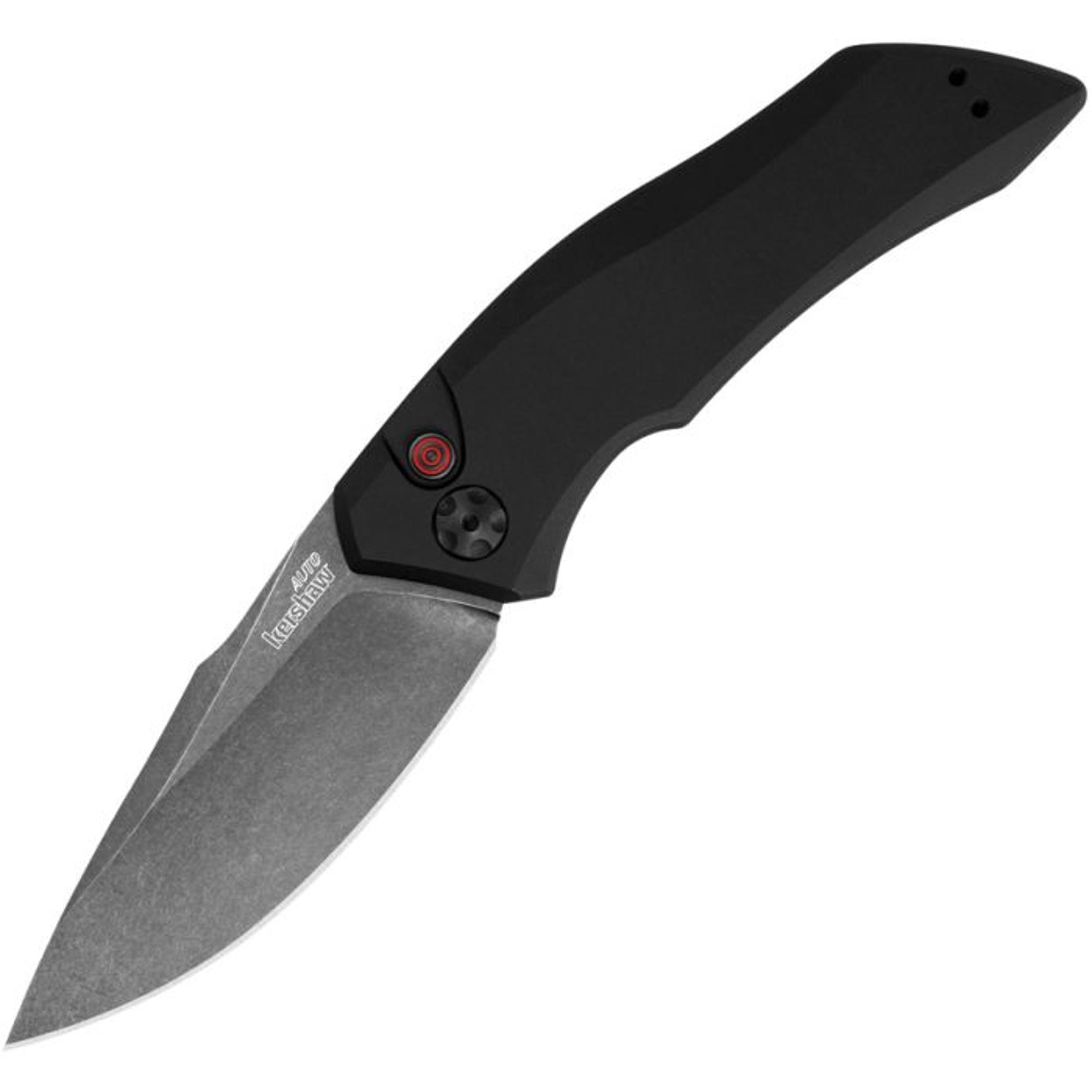 Kershaw 7100BW Launch 1 AUTO Knife, CPM154 Blackwash Blade, Aluminum Handle | 10001892
