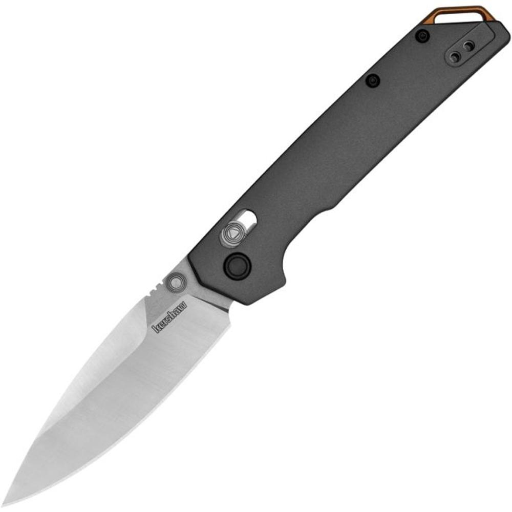 Kershaw Iridium DuraLock Stonewash Blade Gray Aluminum Handle Copper Spacer | 10016355