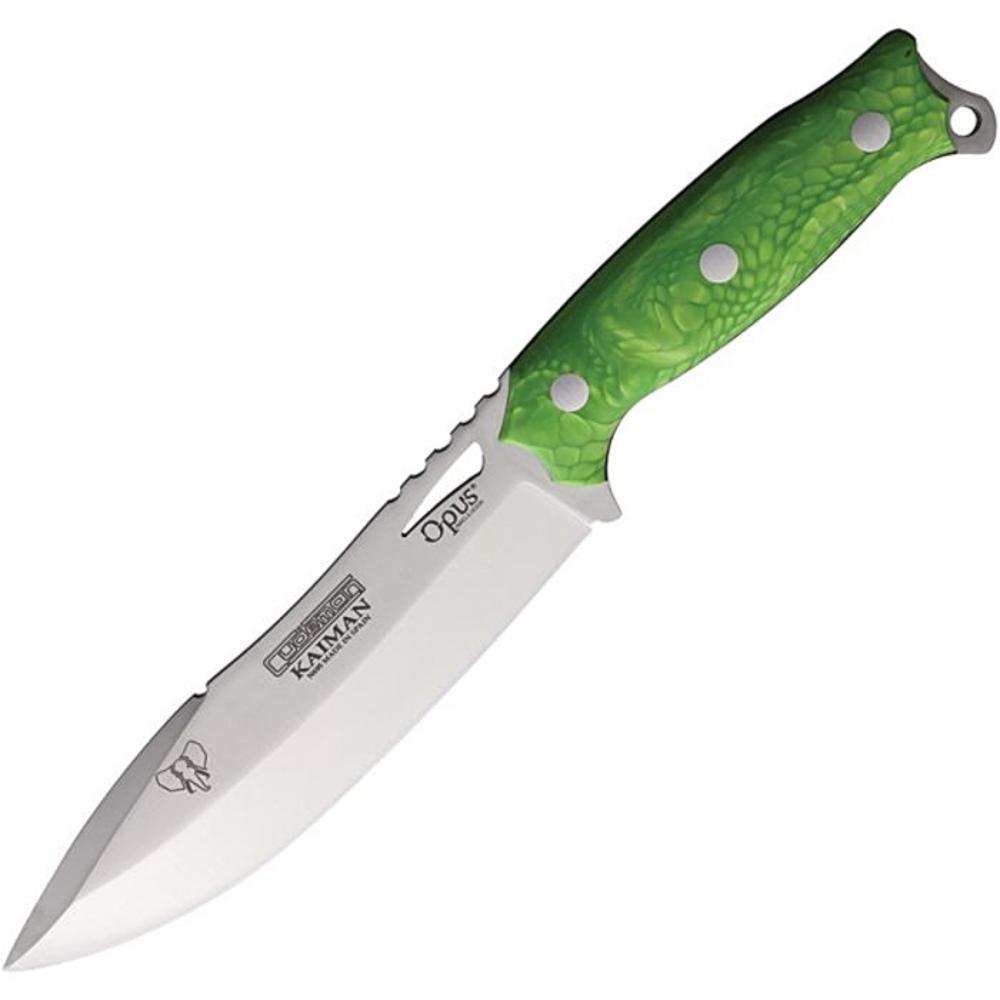 Cudeman 183JV Kaiman Fixed Blade Knife Green Juma Handle | 10000492