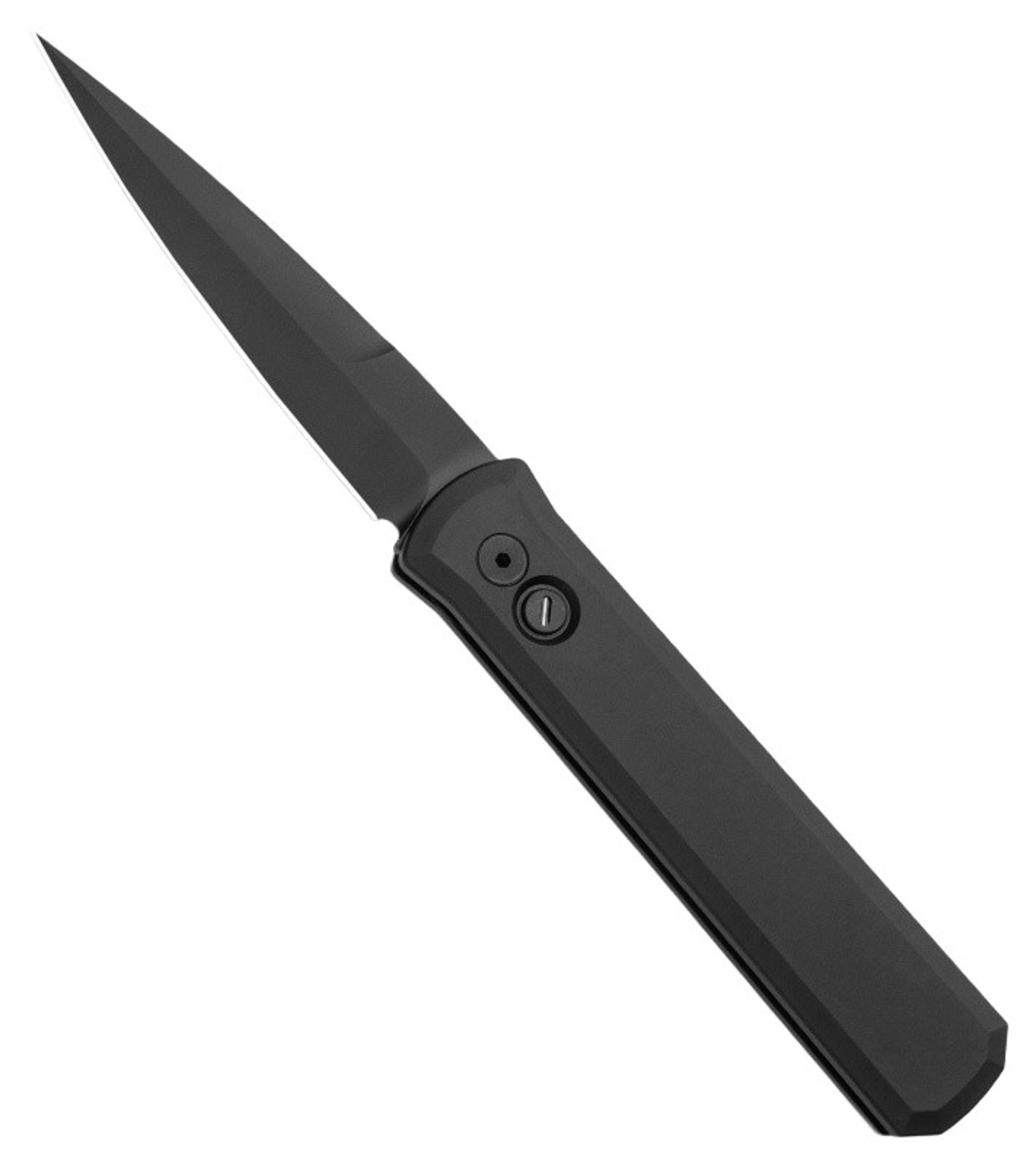 ProTech Godfather Operator Automatic 4 Inch 154CM Blade Black Aluminum Handle | NEW | 10047307
