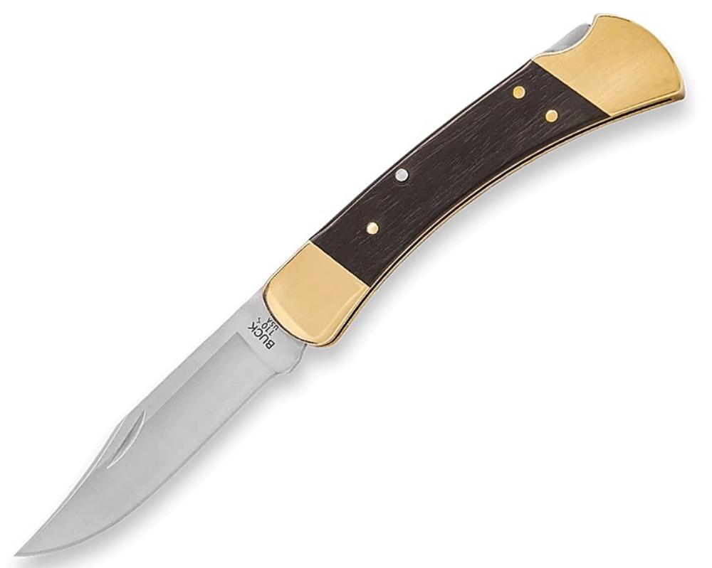 BUCK 110 Slim Heritage Elite Knife Magnacut Clippoint Blade Ebony Handle  | NEW | 10047459