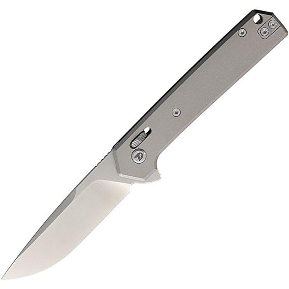 Dreamtech D4032 Crossbar Lock VG10 Stainless Blade Gray Titanium Handle  | NEW | 10047465