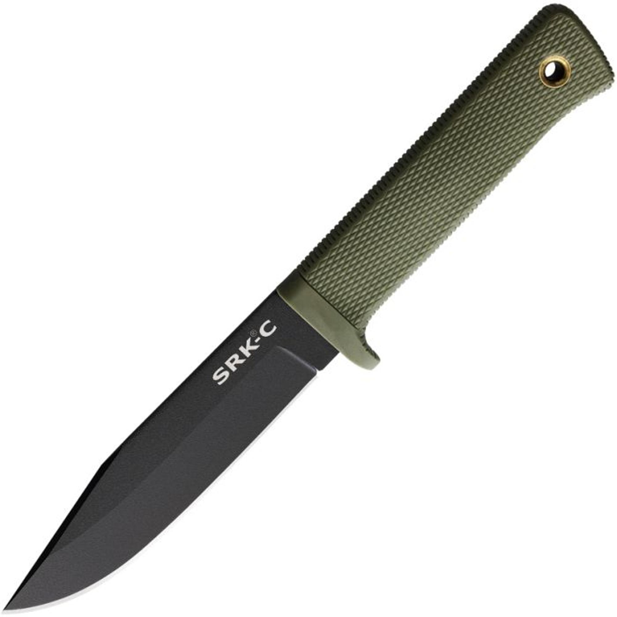 Cold Steel SRK Compact Fixed Blade Knife OD Green KrayEx | 10012065