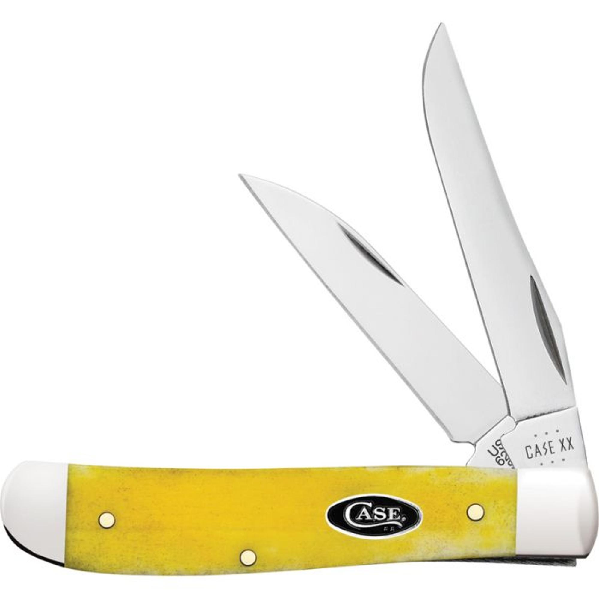 Case Cutlery Smooth Yellow Bone Mini Trapper | 10006724