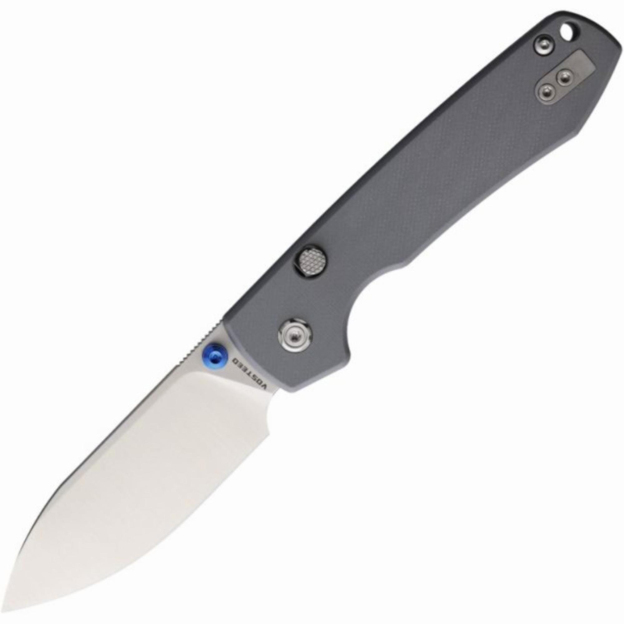 Vosteed A2906 Raccoon Top Liner Lock  3.25 Inch 14C28N Blade  G10 Handle | 10045755