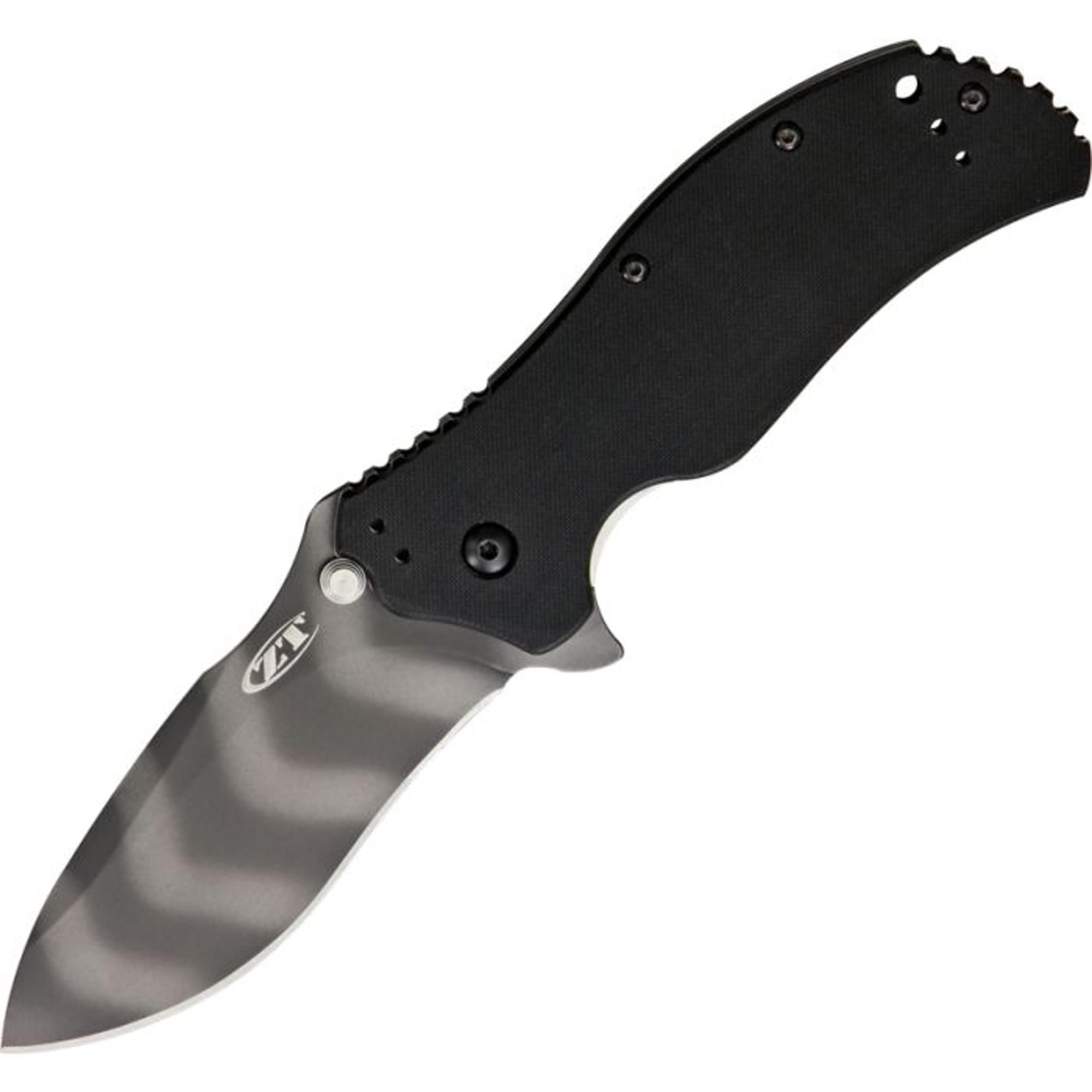Zero Tolerance 0350TS Assisted Opening Knife 3.25 Inch CPMS30V Tiger Stripe Blade | BLUE RIDGE KNIVES | 10005668