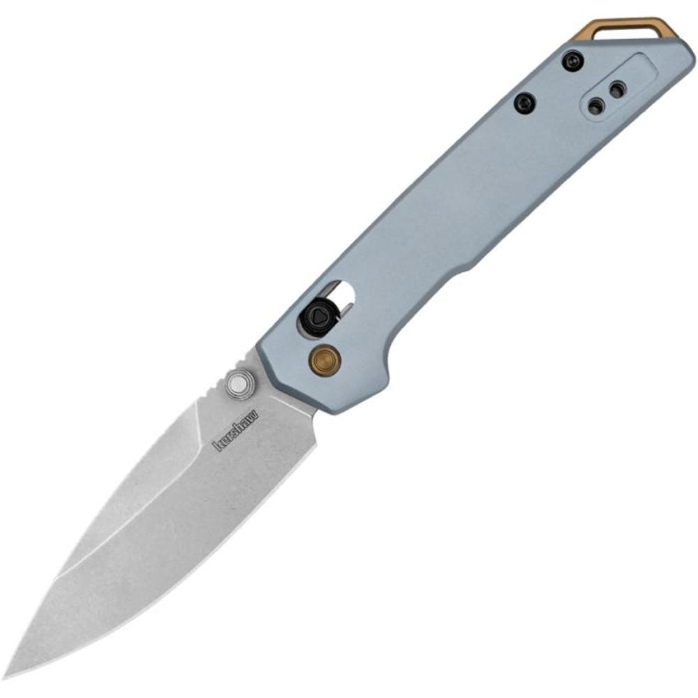Kershaw Mini Iridium 2051 DuraLock Knife Ice Blue Anodized Aluminum | 10031131