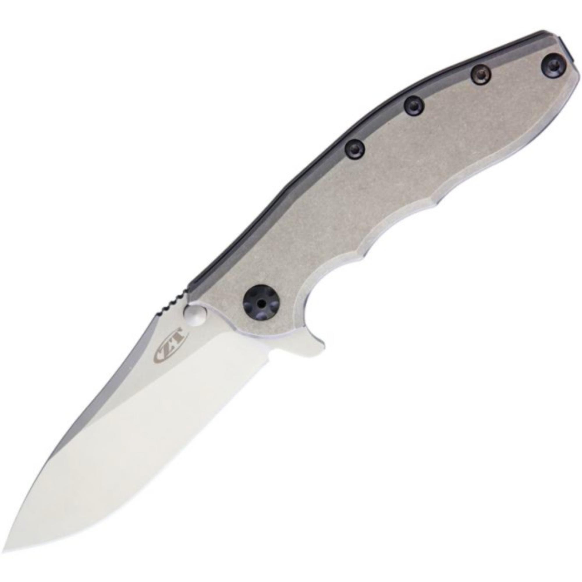 Zero Tolerance Hinderer 0562TI Frame Lock Knife Titanium | BLUE RIDGE KNIVES | 10005678