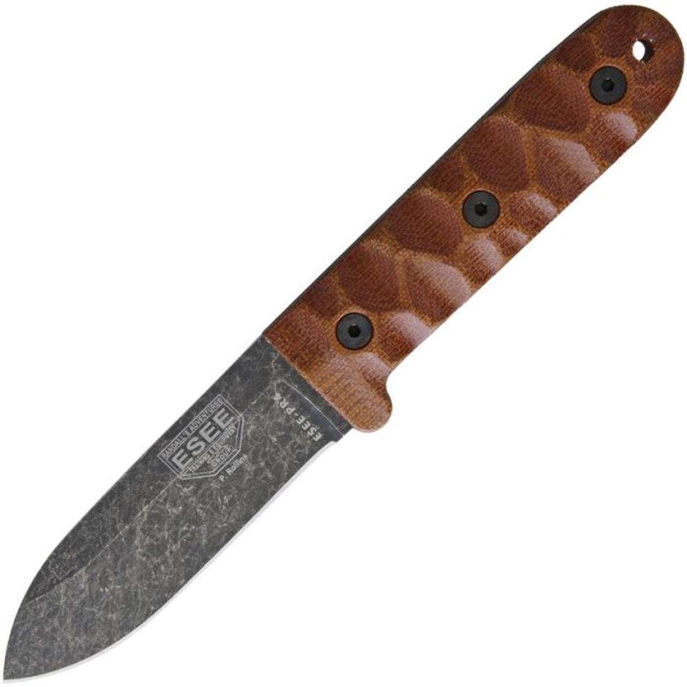 ESEE Camp-Lore PR4 Fixed Blade Knife Brown Micarta | 10000700