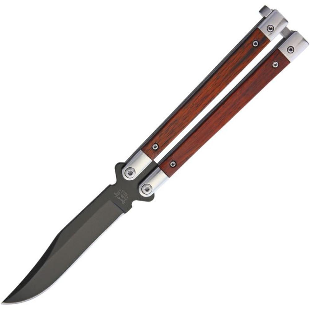 Bear  Son CB17 Butterfly Folding Pocket Knife with Cocobolo Wood Handle  | BLUE RIDGE KNIVES | 10006054
