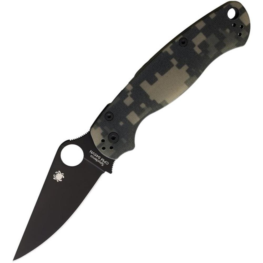 Spyderco Para Military 2 Comp Lock DLC S45VN Blade G10 Digi Camo Handle | 10020995