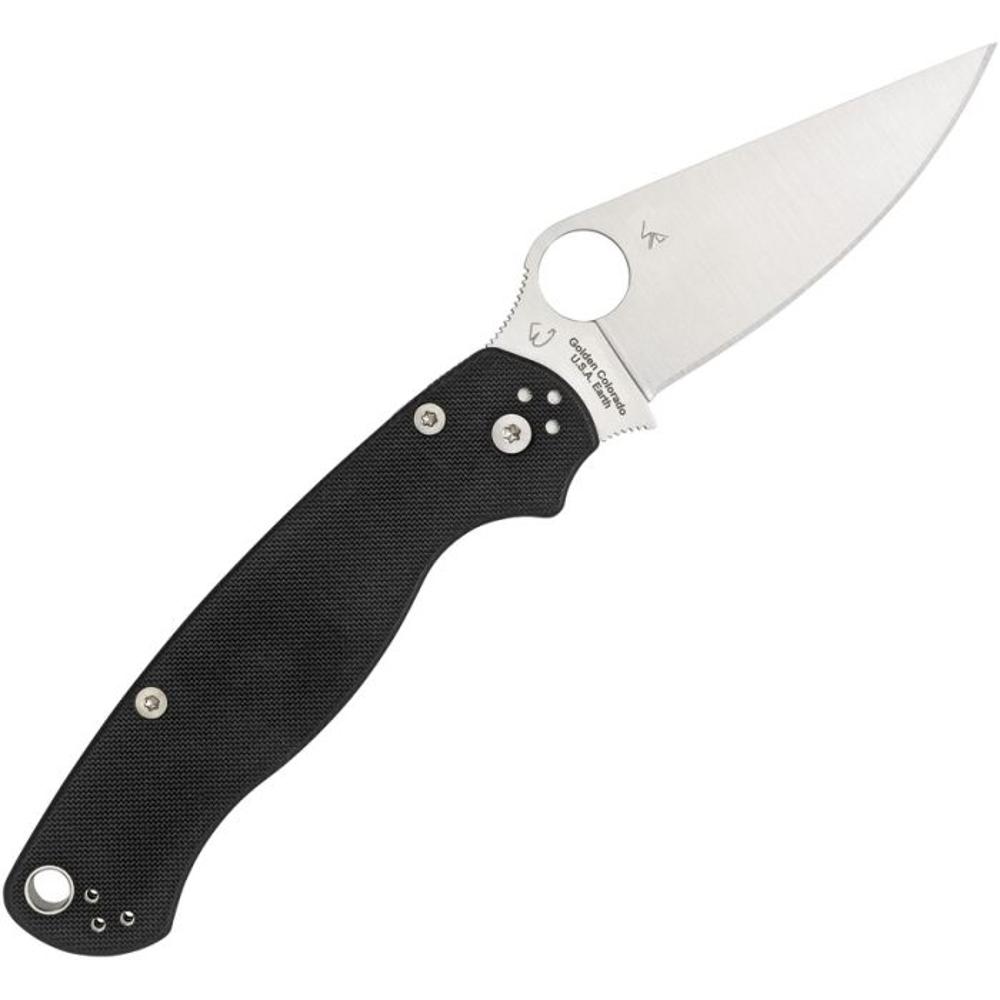 Spyderco Para Military 2 Black G10 Left Handed | 10021001