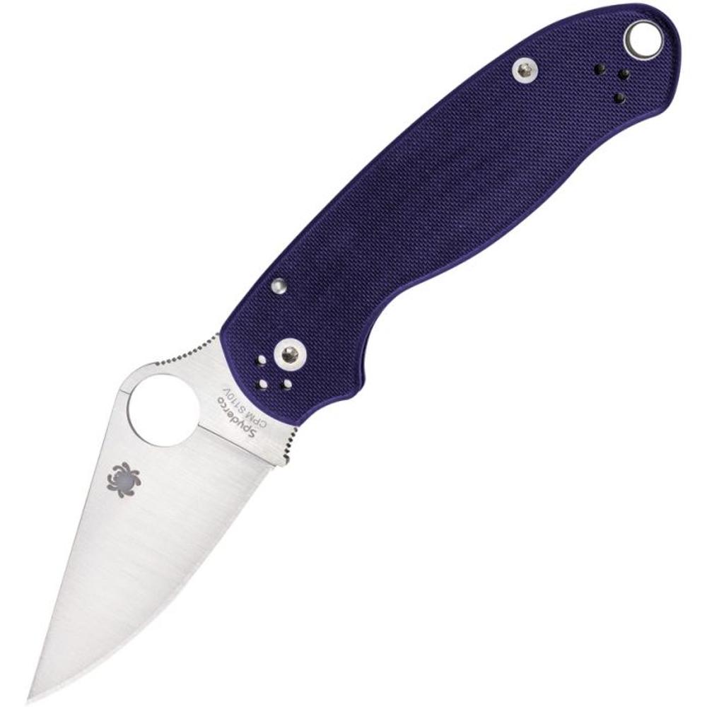 Spyderco Para 3 CPM-S110V Blade Midnight Blue G10 Handle | 10020781